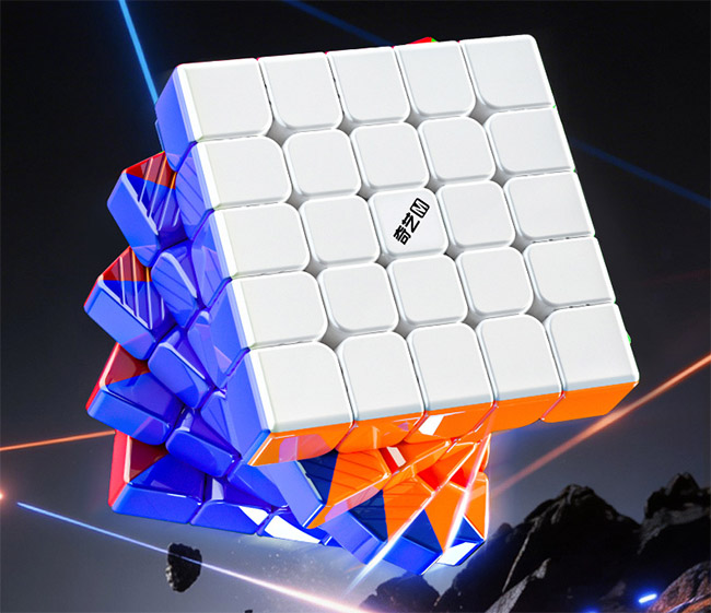 QiYi M Pro 5x5x5 Core-Magnetic Speed Cube Stickerless UV Version