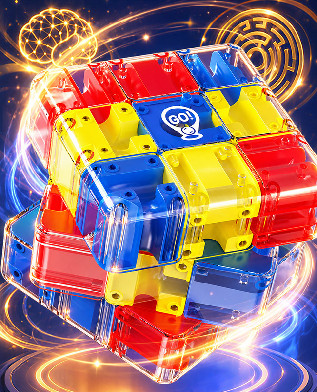 QiYi 3D Maze Labyrinth Sandwich Magic Cube