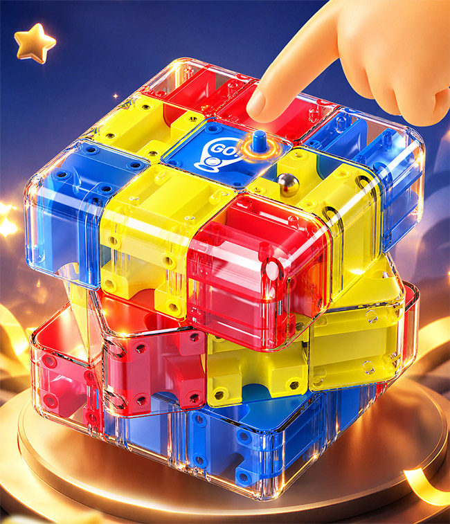 QiYi 3D Maze Labyrinth Sandwich Magic Cube