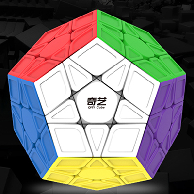 QiYi QiHeng S Stickerless Megaminx Magic Cube