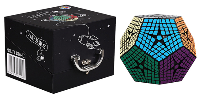 SENGSO 8-Layers Kilominx  Cube Black