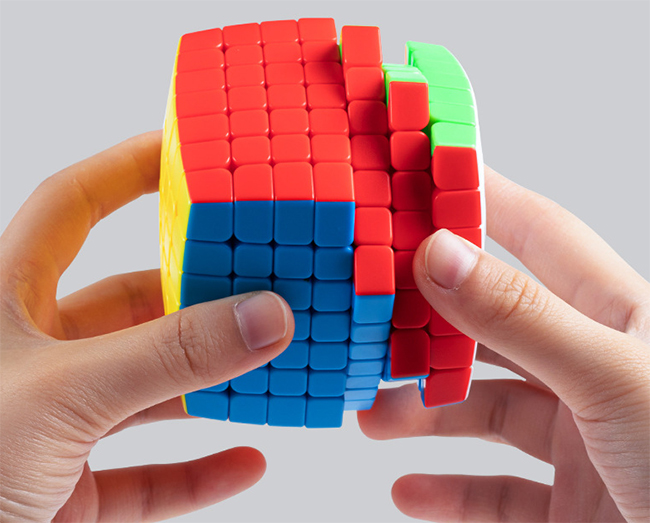 SENGSO Mr. M Magnetic 7x7x7 Speed Cube Stickerless