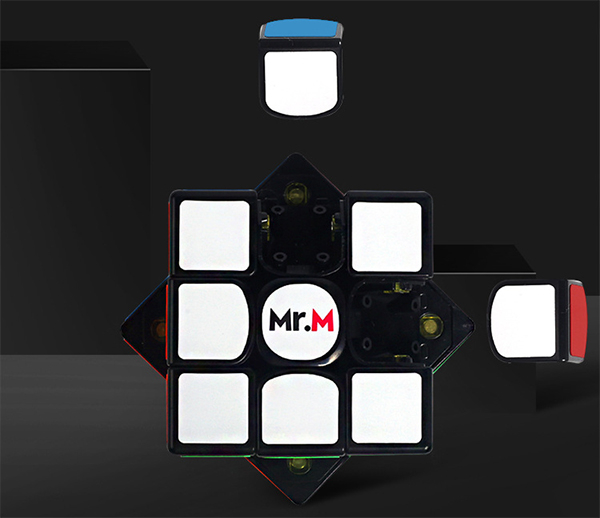 ShengShou Mr. M V2 Magnetic 3x3x3 Speed Cube Black