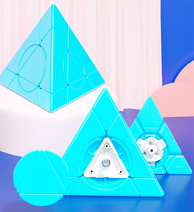SengSo Mirror Circular Magic Tower Blue