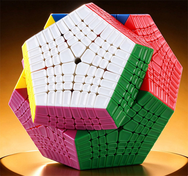 SengSo XiaoSheng Mini 8-Layer Megaminx M Magnetic Stickerless
