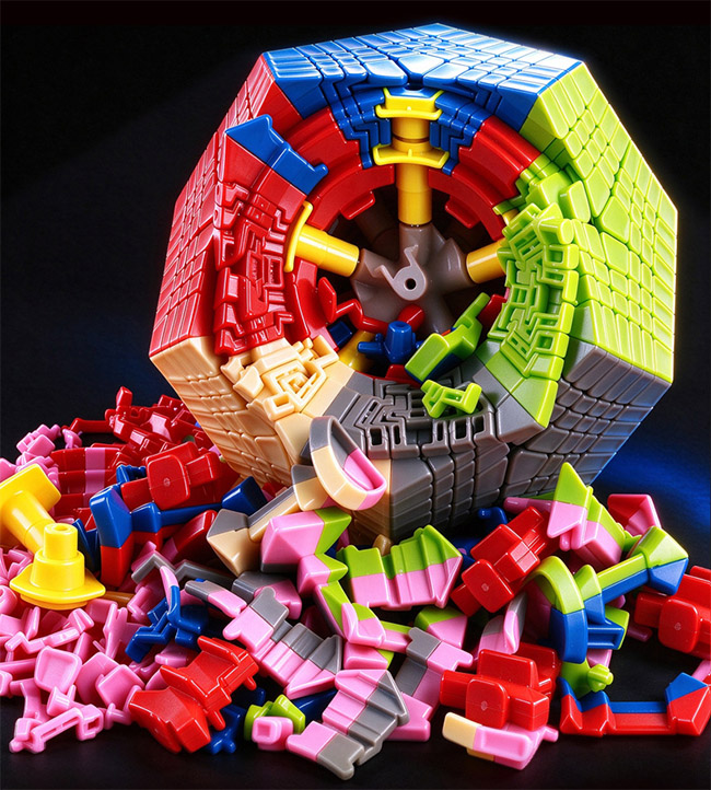 SengSo XiaoSheng Mini 8-Layer Megaminx M Magnetic Stickerless