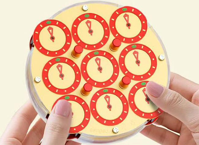 SengSo Dragon Scale Magnetic Magic Clock Limited Edition Red