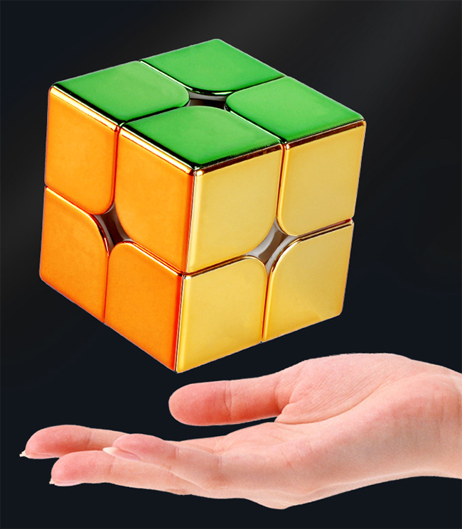 SENGSO Electroplating Colorful Magnetic 2x2x2 Cube