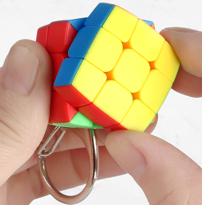 SengSo Bread 32mm 3x3x3 Magic Cube Keychain