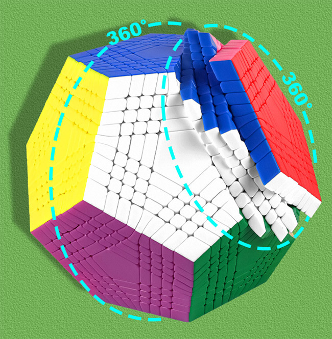 SengSo Petaminx Magic Cube Stickerless