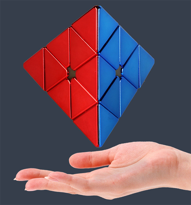 SENGSO Electroplating Colorful Magnetic 3x3 Pyraminx