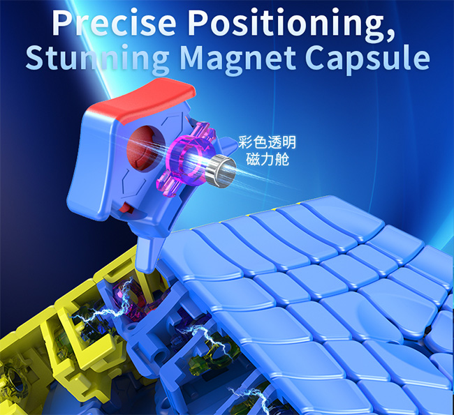 DianSheng Galaxy Elite Kilominx M Magnetic Speed Cube