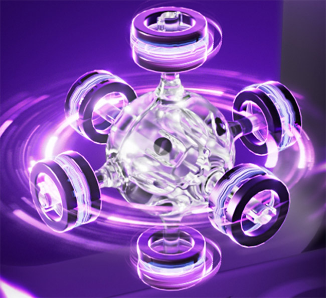 VIN3 3x3x3 Magnetic Cube UV NOVA Version