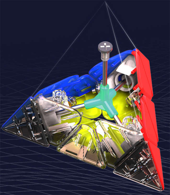 YongJun MGC EVO Pyraminx Stickerless