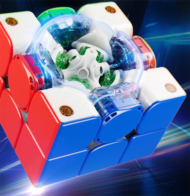 YongJun META 8-Magnet Ball-core Wing Magnetic 3x3x3 Speed Cube UV Version