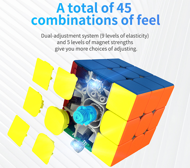 MoYu WeiLong WR M 2021 Magnetic 3x3x3 Speed Cube Stickerless