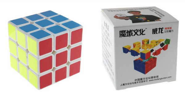 MoYu WeiLong Version II (Enhanced Version) Speed Cube 57mm White