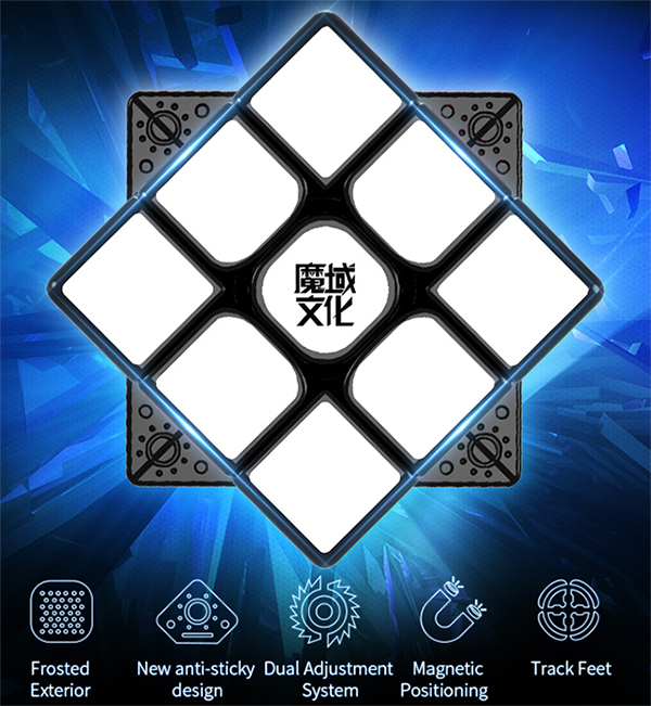 MoYu WeiLong WR M 2020 3x3x3 Magnetic Speed Cube Stickerless