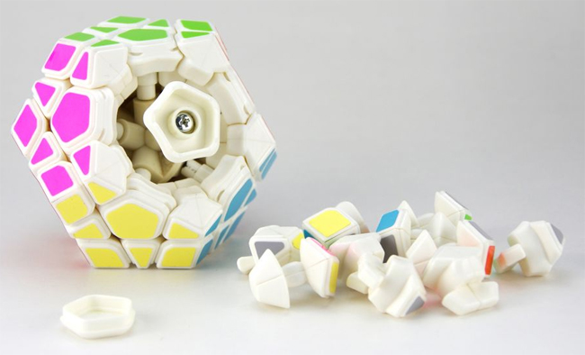 MoYu YuHu Megaminx Speed Cube White
