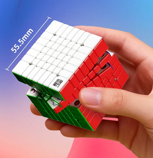 YOUNG JOE Zhilong Pocket Mini Magnetic 7x7x7 Speed Cube
