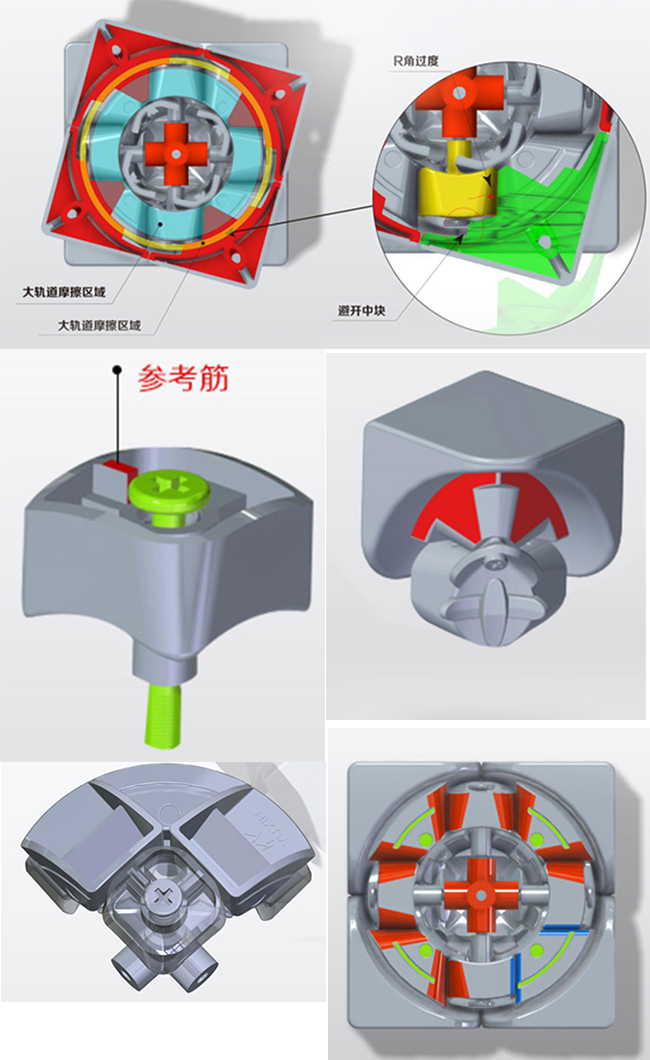 YuXin White Kylin 2x2x2 Speed Cube