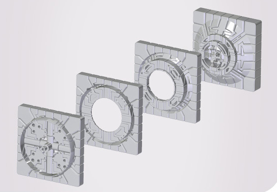 YuXin Huanglong 7x7x7 Magic Cube Stickerless