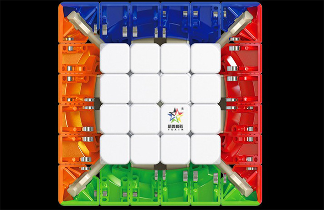 YuXin Little Magic M Magnetic 6x6x6 Stickerless Magic Cube