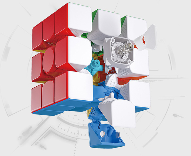 YuXin Little Magic V2 M Magnetic 3x3x3 Magic Cube Stickerless