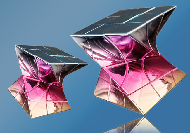 Gradient Twisty DNA 3x3 Cube